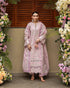 Unstitched Embroidered Lawn 3 Piece Chikn kari Suit Embroidered D