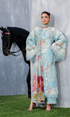 Unstitched Embroidered Lawn 3 Piece Chikn kari Suit Embroidered Dupatta
