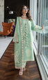 Lawn Embroidered 3 Piece Thread Work RTW Duapatta Embroidered - HIBA