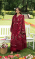 Lawn Embroidered 3 Piece Thread Work RTW Duapatta Embroidered - FALLING PETALS