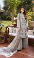Lawn Embroidered 3 Piece Chikn Kari RTW Dupatta Embroidered - ELM - RAMSHA