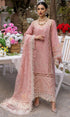 Lawn Embroidered 3 Piece Chikn Kari RTW Dupatta Embroidered - WHITE ROSE