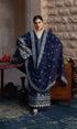 Lawn Embroidered 3 Piece Thread Work RTW Dupatta Embroidered - AZURE BLUE