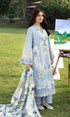 Unstitched 3 Piece Embroidered Chikn Kari RTW Embroidered Dupatta - SERENITY