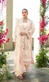 Lawn Embroidered 3 Piece Thread Work RTW Duapatta Embroidered - BLENCHE