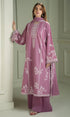 Unstitched Lawn 3 Piece Luxury Embroidered Dupatta